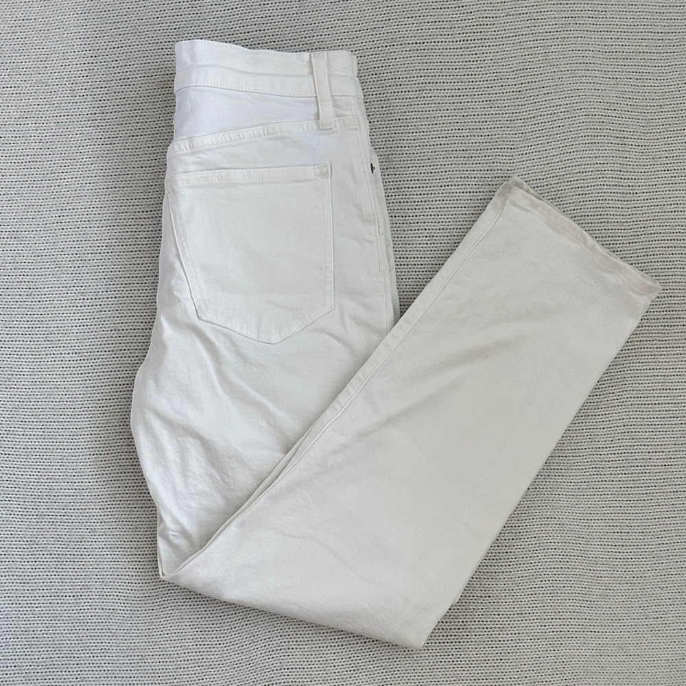 Madewell Women's Straight Leg Jeans in White